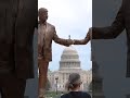 A statue of Trump and Epstein appears in D.C. | REUTERS