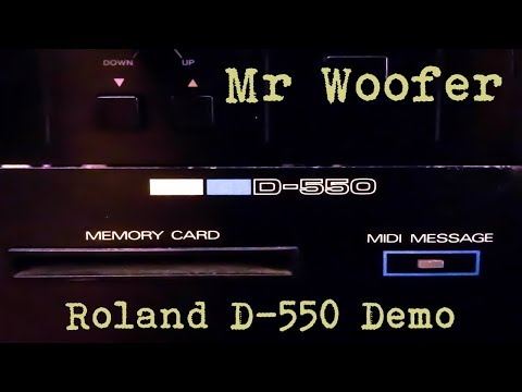 Roland D-550 Demo