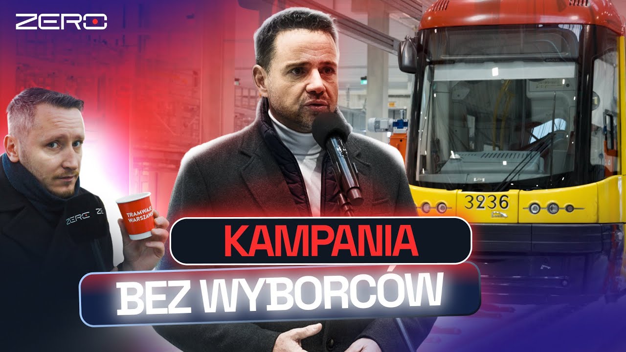 RAFAŁ TRZASKOWSKI I SKROMNA KAMPANIA WYBORCZA. KANDYDAT NA PREZYDENTA NA RAZIE NIE SZALEJE