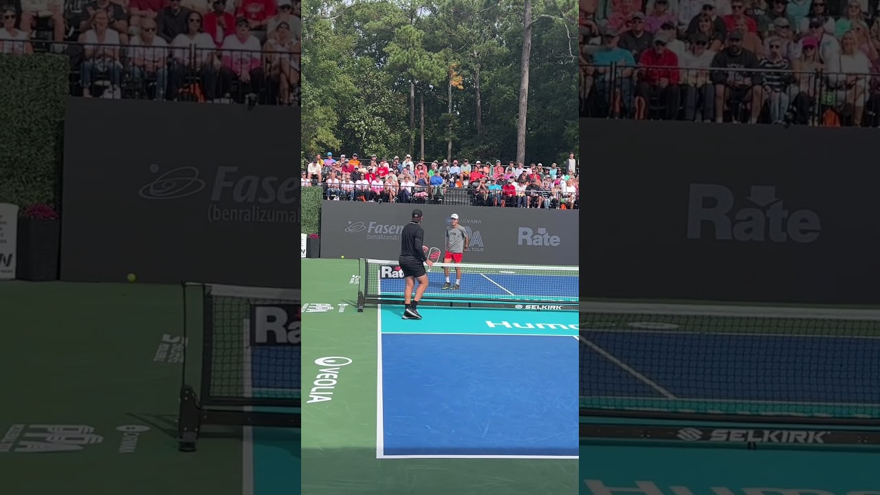Jack Sock shows how small the margins are in pickleball 🥲