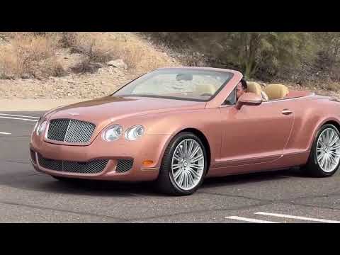 video 2011 Bentley Continental GTC Speed W12