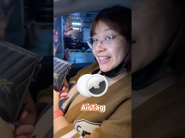 老婆的包包在 ikea 不見了！還好有 AirTag shorts Airtag ikea - 人夫阿康科技日常