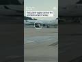 Delta plane engine catches fire on Atlanta airport runway