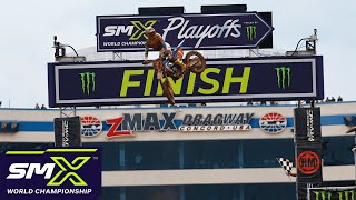 SMX Playoff #1 250SMX Highlights | Concord, NC zMAX Dragway | September 6, 2025