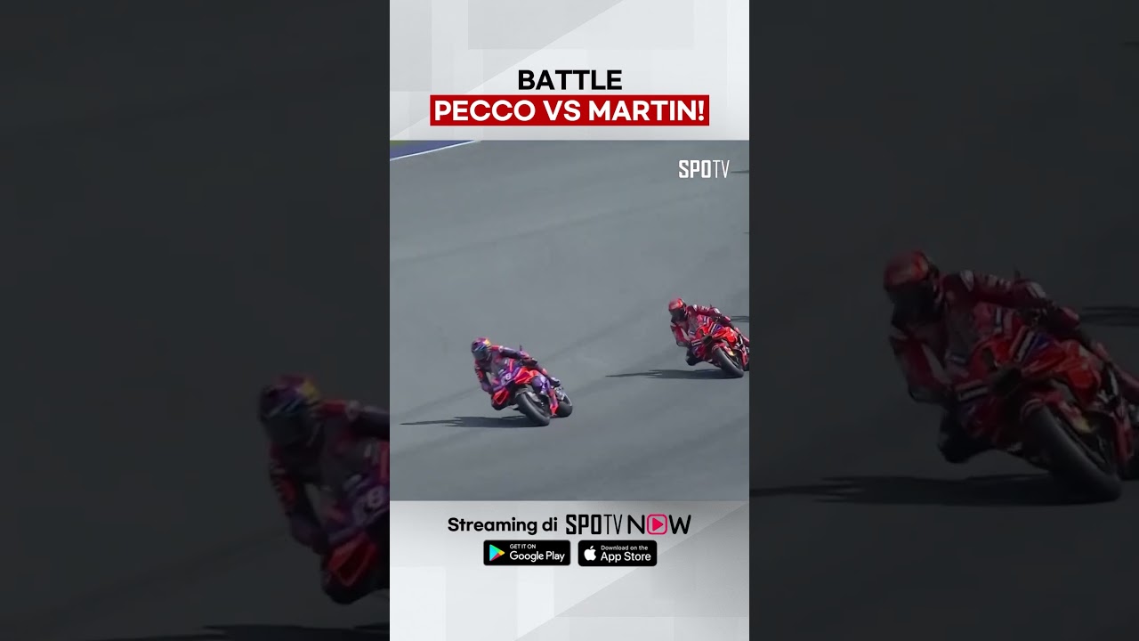 #MotoGP 🏍 - Battle Pecco vs Martin yang berbuah long lap penalty untuk Jorge Martin! #AustriaGP