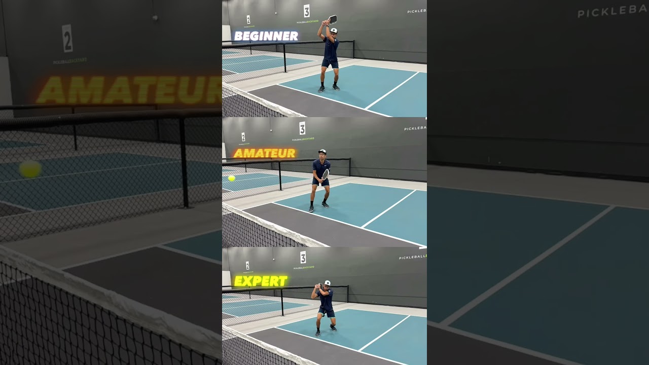 Which one are you? Beginner to Expert Two Handed Backhand #pickleball