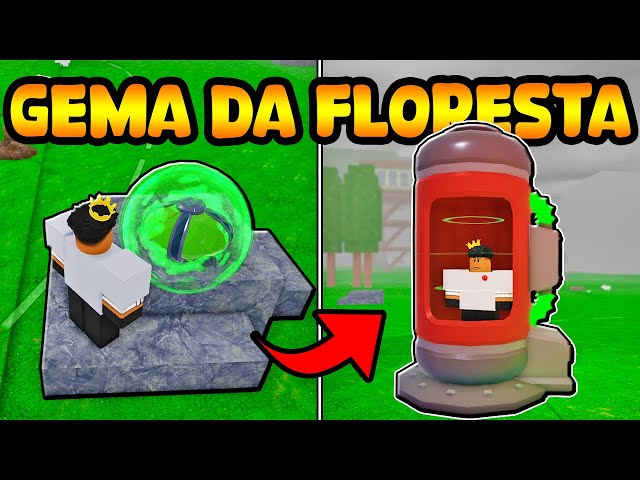 COMO CONSEGUIR A GEMA DA FLORESTA E CRIEI A MÁQUINA DE IMORTALIDADE NO 99 NIGHTS IN THE FOREST!!!