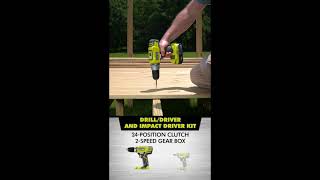 Video: 18V ONE+™ Lithium-ion Drill and Impact Driver Kit