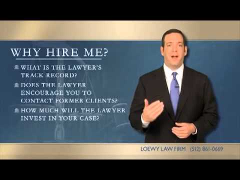 http://www.PersonalInjuryLawyersAustinTX.com - 512-861-0669

Attorney Adam Loewy has recovered over 30 million dollars in compensation for his clients.  Preparation, dedication and passion are The Loewy Law Firm's standards for success. Contact...