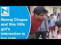 Watch, Neeraj Chopra’s reaction to a little girl saying ‘you are only my favourite’ goes viral