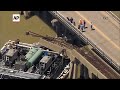 Barge hits bridge in Galveston, Texas, causing oil spill  - 00:52 min - News - Video