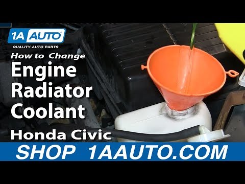 How to change coolant for honda civic #4