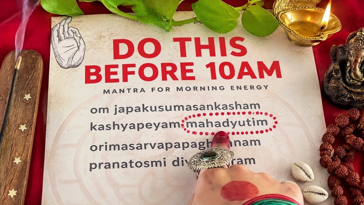 Morning Mantra: Listen Before 10AM to Start Your Day Right