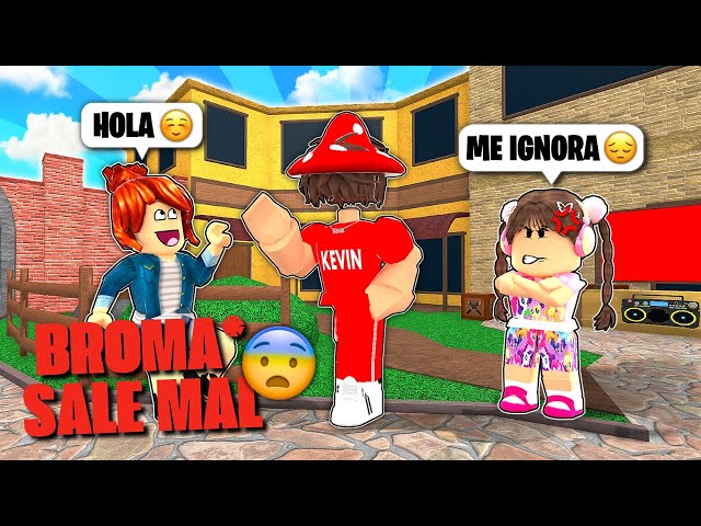 IGNORANDO A MI HERMANITA EN ROBLOX😈*BROMA SALE MAL*😰 | Kevinox