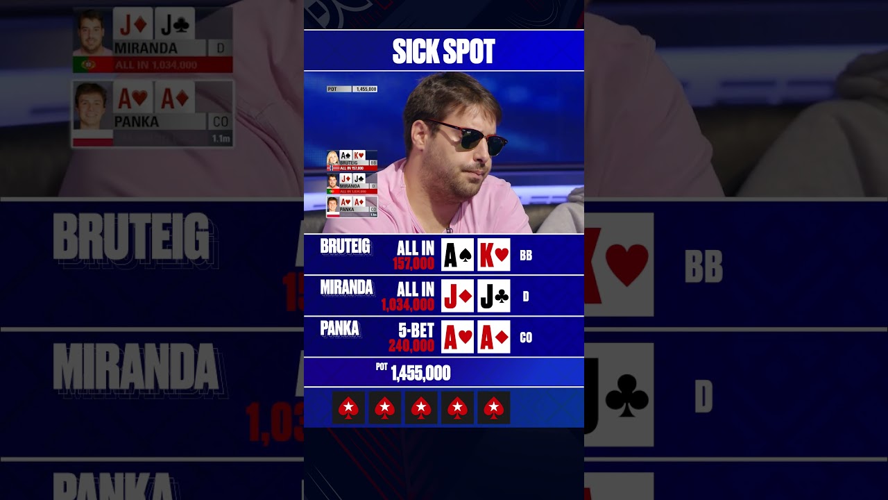 Double Kill 😎 #LivePoker #EPT