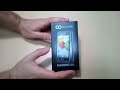 Распаковка мобильного телефона GoClever Quantum 3 500 Gray