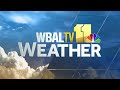 Tony shows chances for severe storms(WBAL) - 03:11 min - News - Video