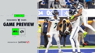 Seahawks at Rams Game Preview - Week 11