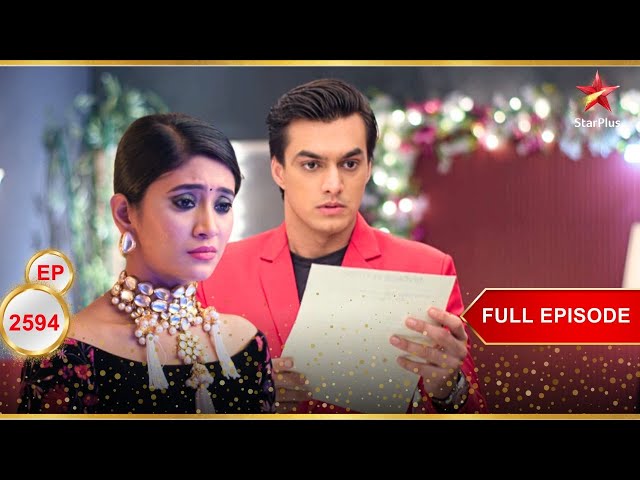 क्या Kartik और Naira होंगे अलग? | Full Ep. 2594 | Yeh Rishta Kya Kehlata Hai