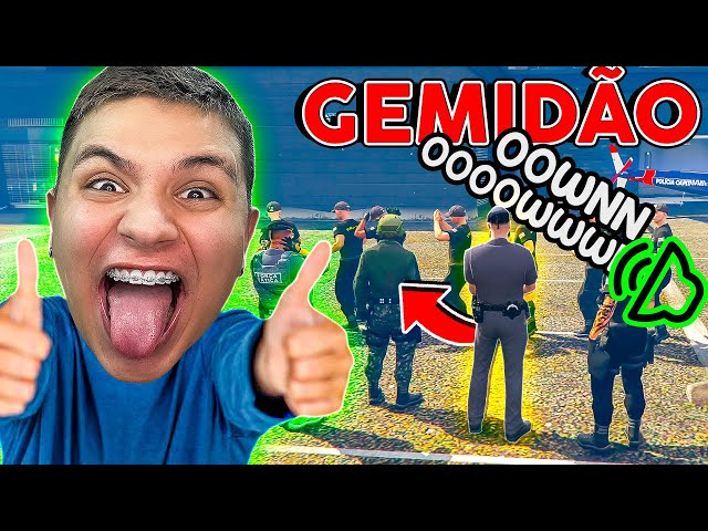 ZOANDO o RECRUTAMENTO da POLlCIA 😂 GTA RP (Paulinho o LOKO)