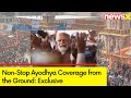 Massive Crowds Gather Ahead of PM Modis Ayodhya Visit | Ground Reactions | NewsX