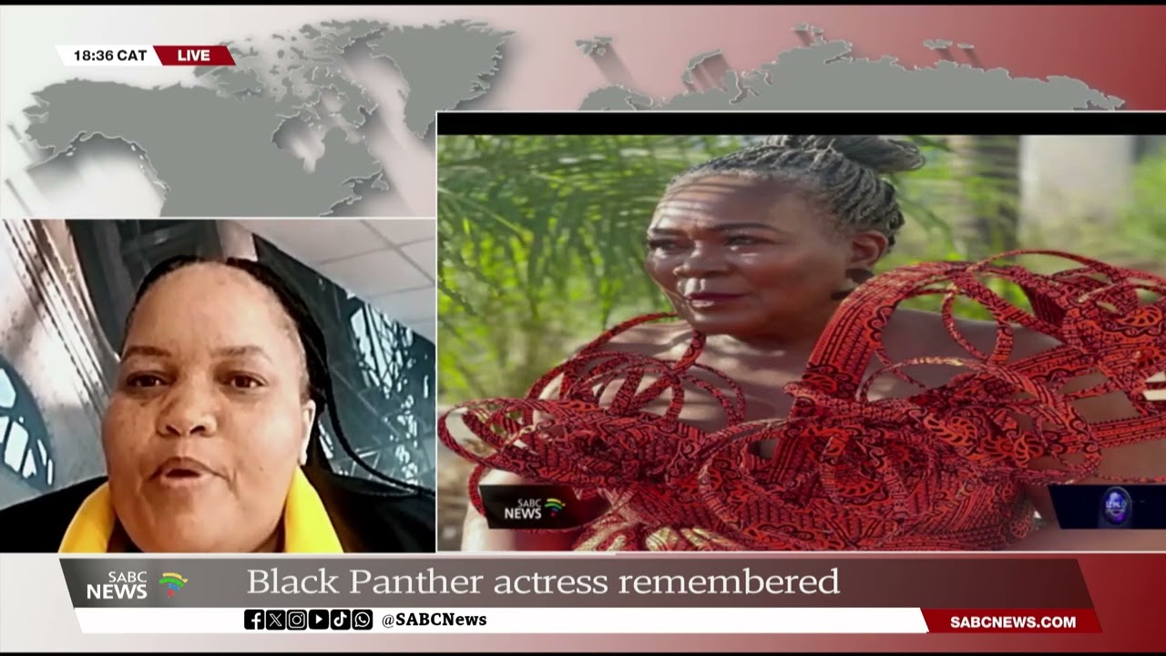 'Black Panther' actress remembered: Deputy Minister, Peace Mabe