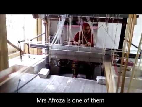 Afroza Pattern Chanderi Saree Handloom Weaving Video - Artsy India