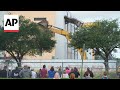 Reaction after demolition of Parkland classroom building begins