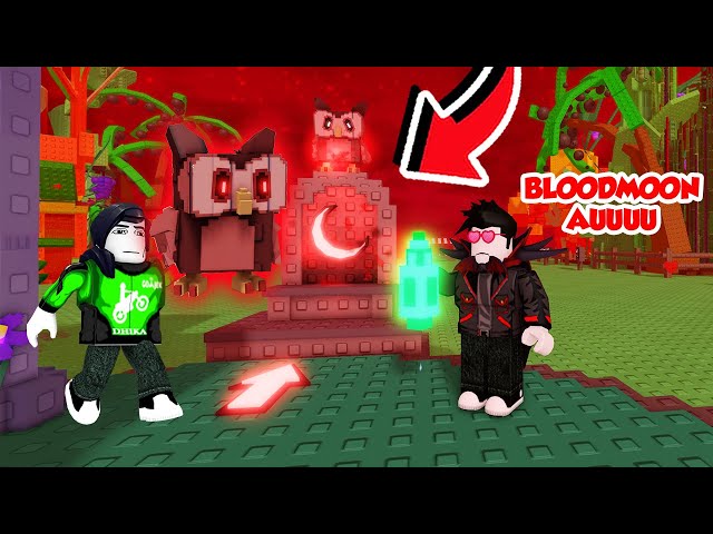 ODO DAN STRESMEN COBA BLOOD MOON DI GROW A GARDEN AAAUUUU!!!