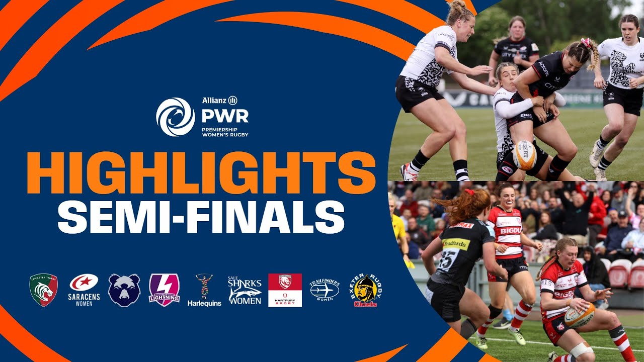 Video highlights of the Allianz PWR semi-finals