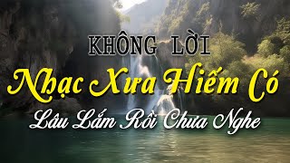 Nhạc Không Lời Những Tình Khúc Xưa Hiếm Có, Hòa Tấu Guitar & Saxophone Lâu Lắm Rồi Chưa Nghe