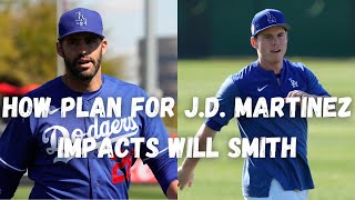 Dodgers plans for J.D. Martinez likely impacting Will Smith