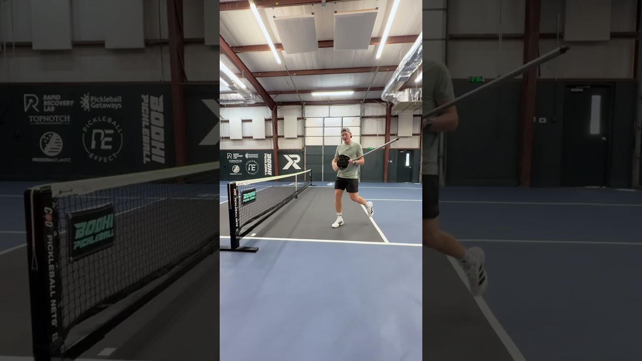 The Broom Stick Method #pickleballtips #pickleball #pickleballislife #propickleball