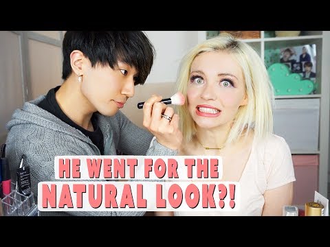Korean Boyfriend Does My Makeup