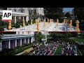 Trump turns the White House Rose Garden into the Rose Garden Club