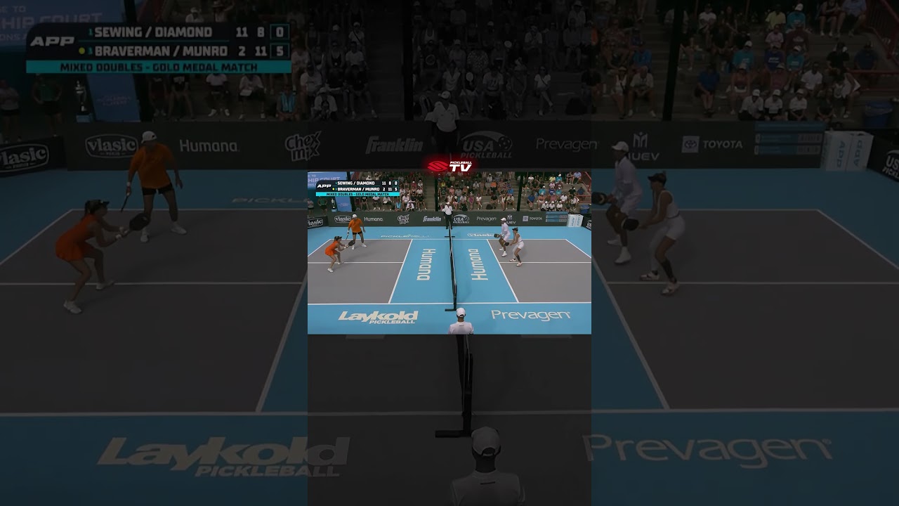 OH. MY. GOODNESS! 🤩 #pickleball #pickleballislife #pickleballhighlights