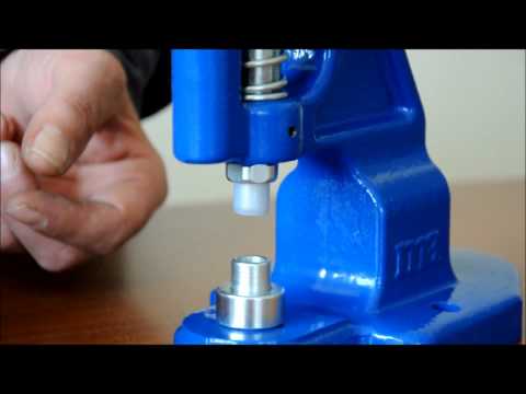 Micron TEP-1 Grommet Attaching machine Tubular Rivet Installation