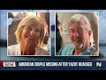 Mystery over couple who disappeared on yacht in Caribbean  - 01:44 min - News - Video