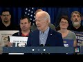 Biden says Trump doesnt deserve to be commander in chief for my son  - 01:21 min - News - Video