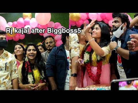 Bigg Boss star RJ Kajal receives grand welcome after elimination Bigg Boss star RJ Kajal receives grand welcome after elimination