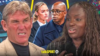 Simon Jordan & Eni Alukos HEATED CLASH after Laura Woods SLAMS punditry FEUD with Ian Wright!