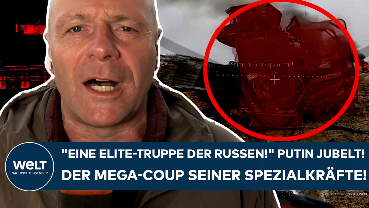 UKRAINE-KRIEG: "Eine Elite-Truppe der Russen!" Putin jubelt! Seine Spezialkräfte schlagen zu!