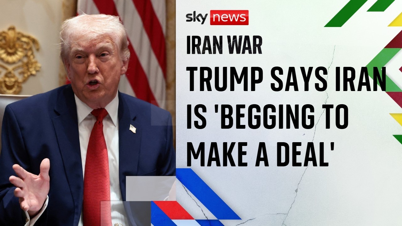 Trump says UK ships are 'like toys' - and hits out at NATO over Iran war response