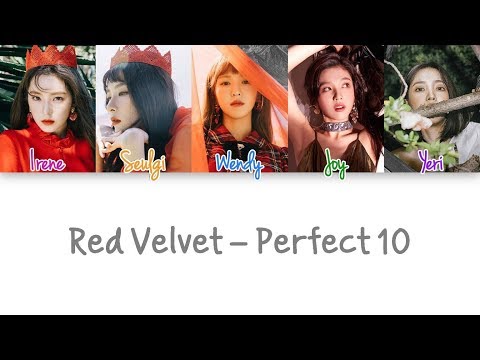 Red Velvet - Perfect 10 lyrics (Color Coded Han|Rom|Eng)