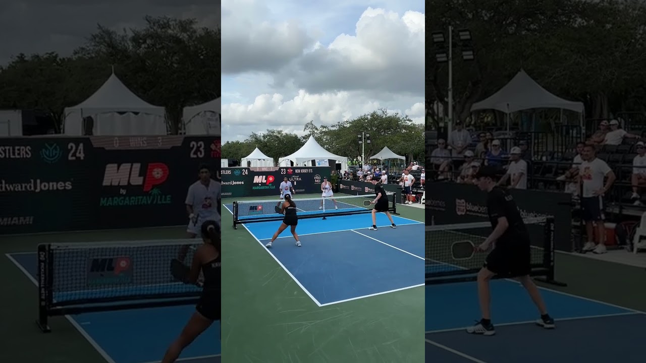 Always ready for the slam 💥 #shorts #pickleball #pickleballtips #propickleball