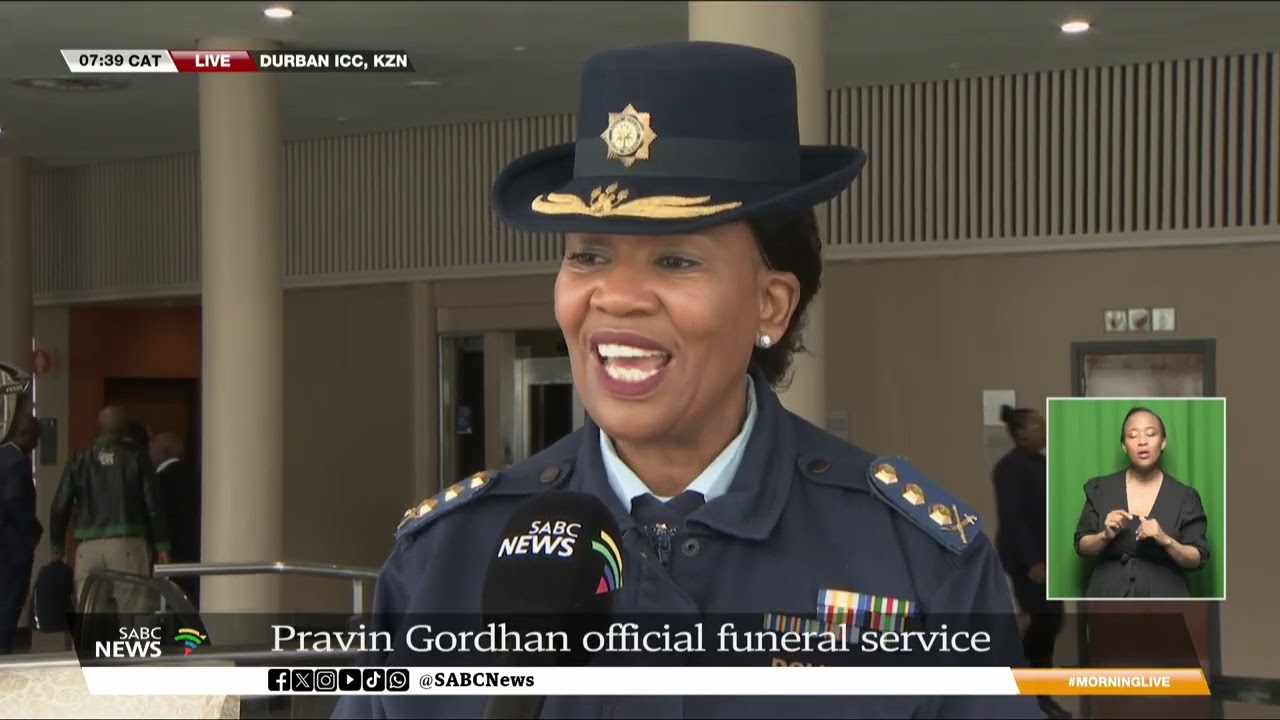Pravin Gordhan | Lt. Gen Tebello Mosikili on the funeral proceedings