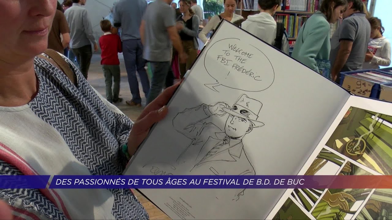 Yvelines | Des passionnés de tous les âges au festival de B.D de Buc