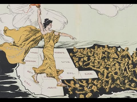 screenshot of youtube video titled Women's Suffrage Movement, Part 1 | History In A Nutshell