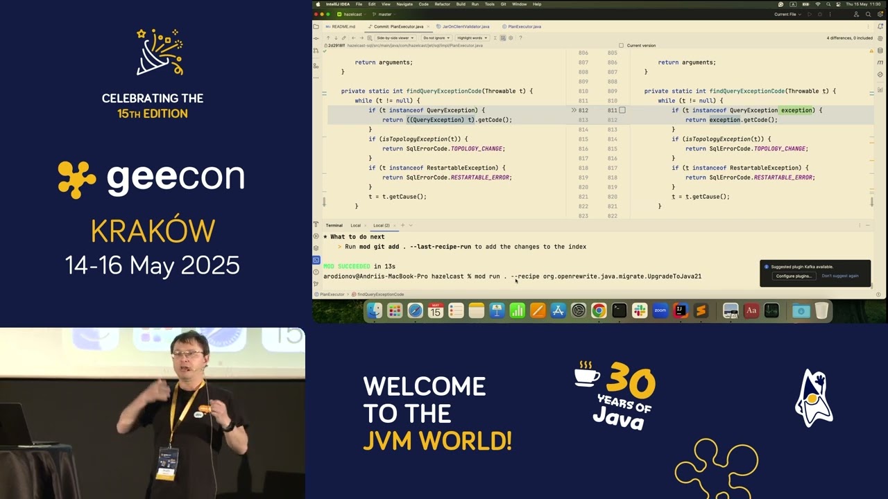 GeeCON 2025: Andrii Rodionov - A way for multi-language refactoring with OpenRewrite