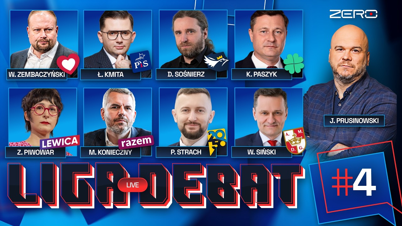 LIGA DEBAT #4 - ZEMBACZYŃKI, KMITA, SOŚNIERZ, PASZYK, PIWOWAR, KONIECZNY, STRACH, SIŃSKI
